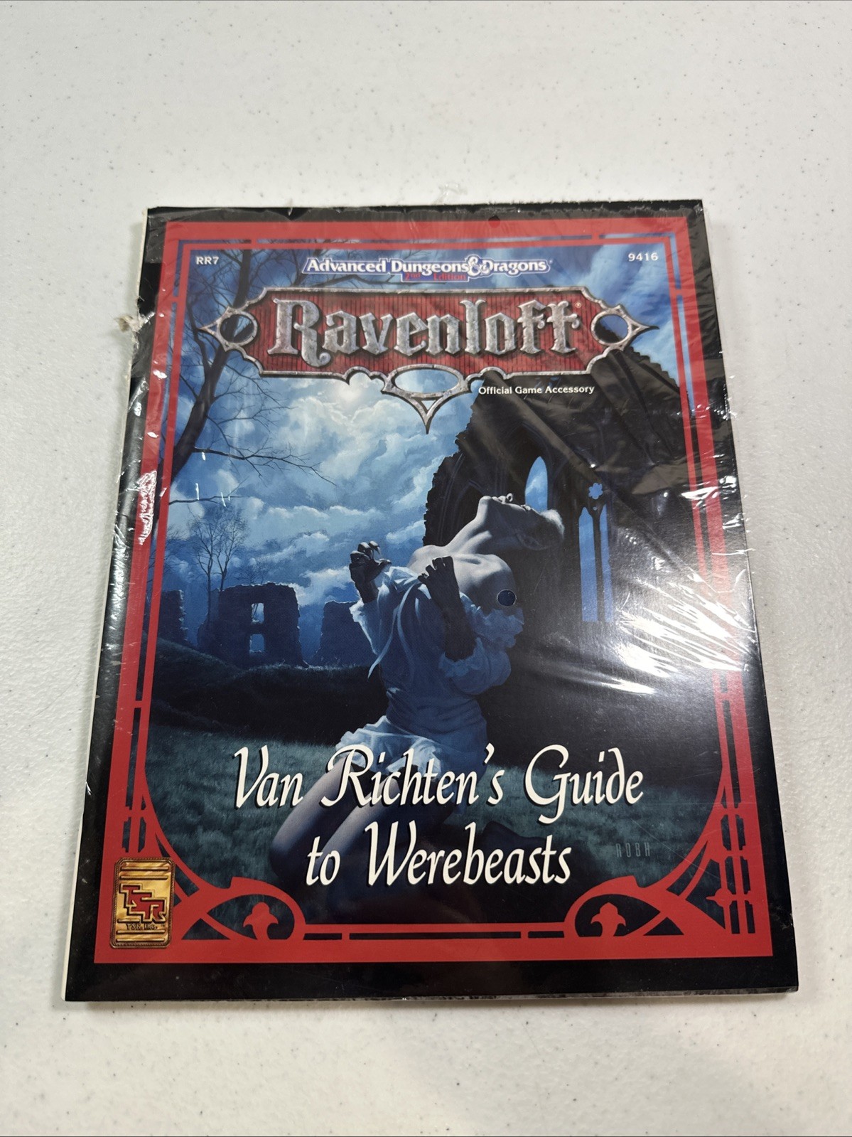 Advanced Dungeons & Dragons D&D 2nd Ed. Ravenloff Guide to Werebeasts 1993 TSR