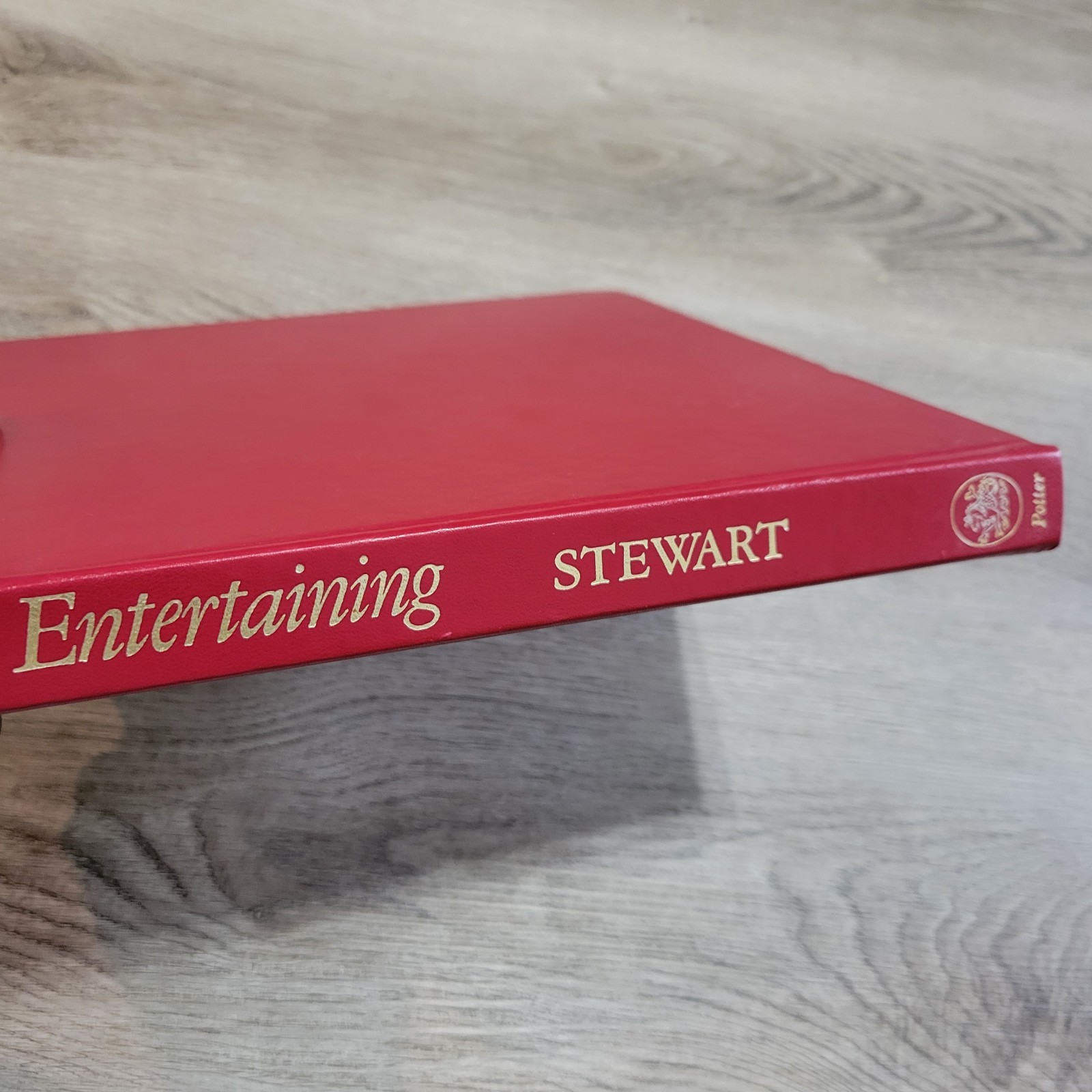 Martha Stewart Entertaining Hardcover Cookbook Clarkson Potter Coffee Table Book