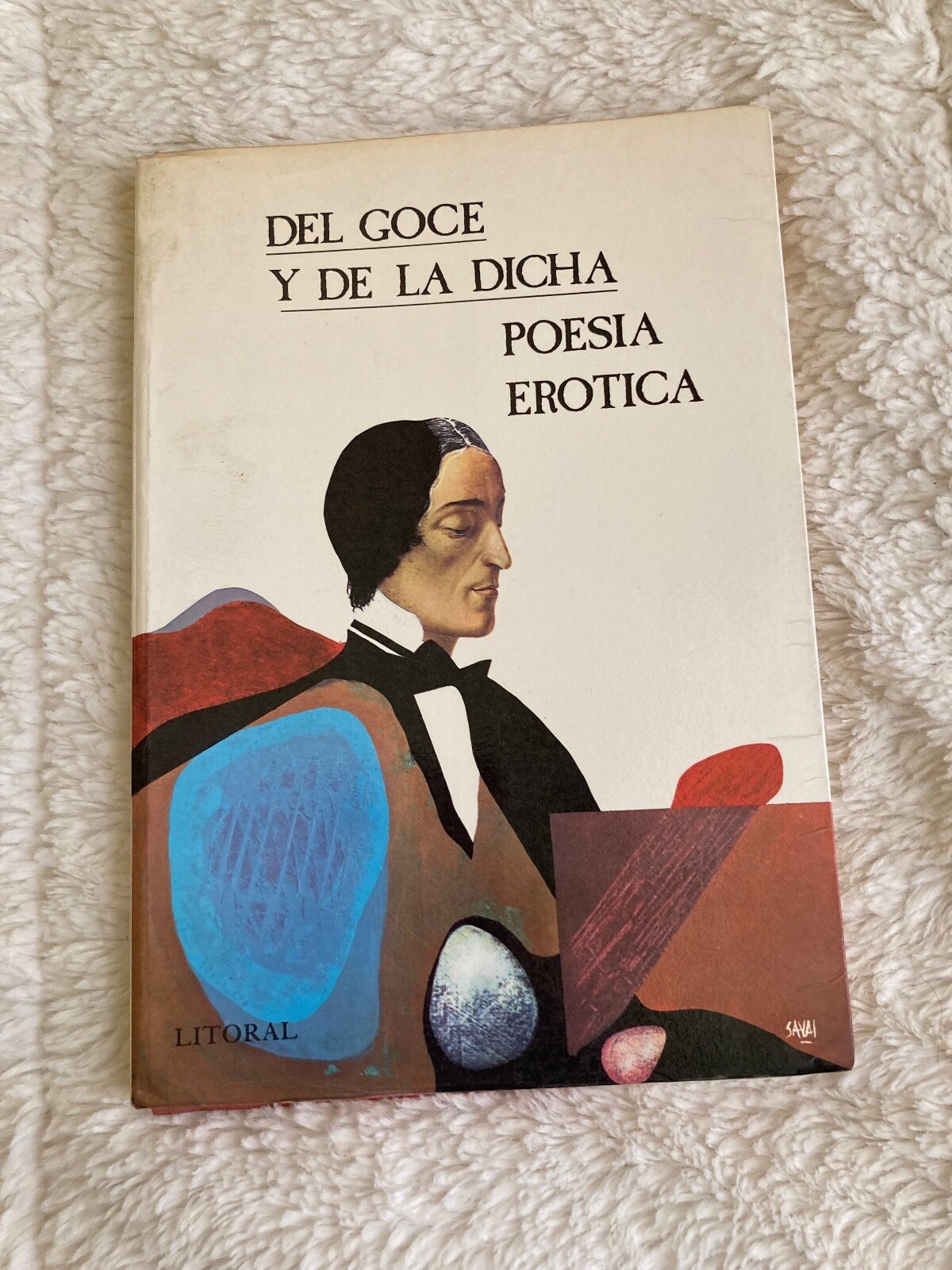 Del Goce y De La Dicha, Poesia Erotica, Litoral 1985, erotic poetry/illustration