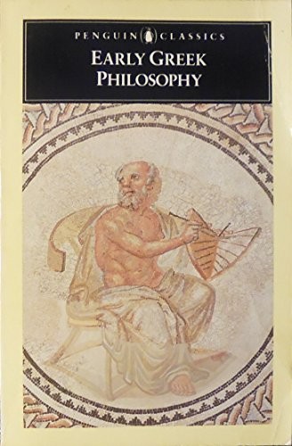 Early Greek Philosophy (Penguin Classics) – Mass Market Paperback – ACCEPTABLE