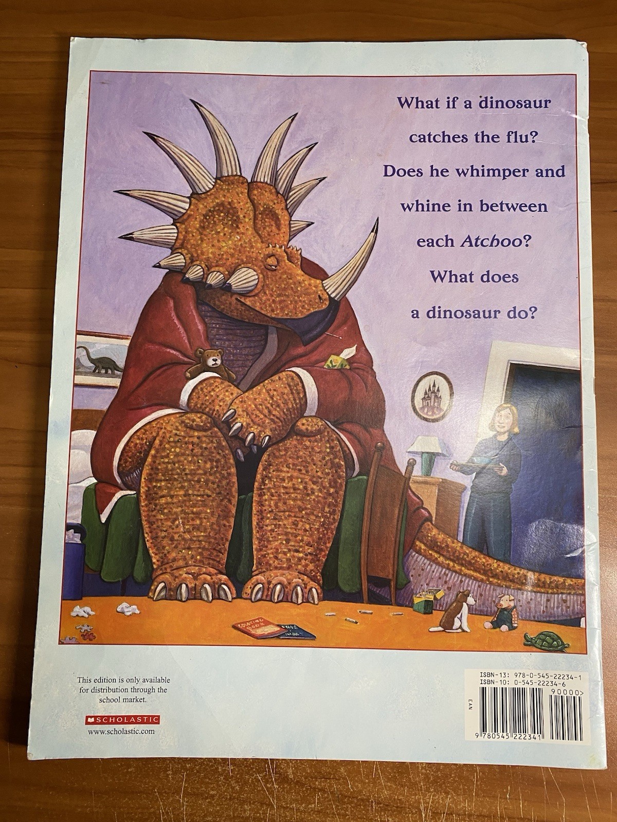 How Do Dinosaurs Get Well Soon? – Giant Paperback By Jane Yolen 13.5 x 18”