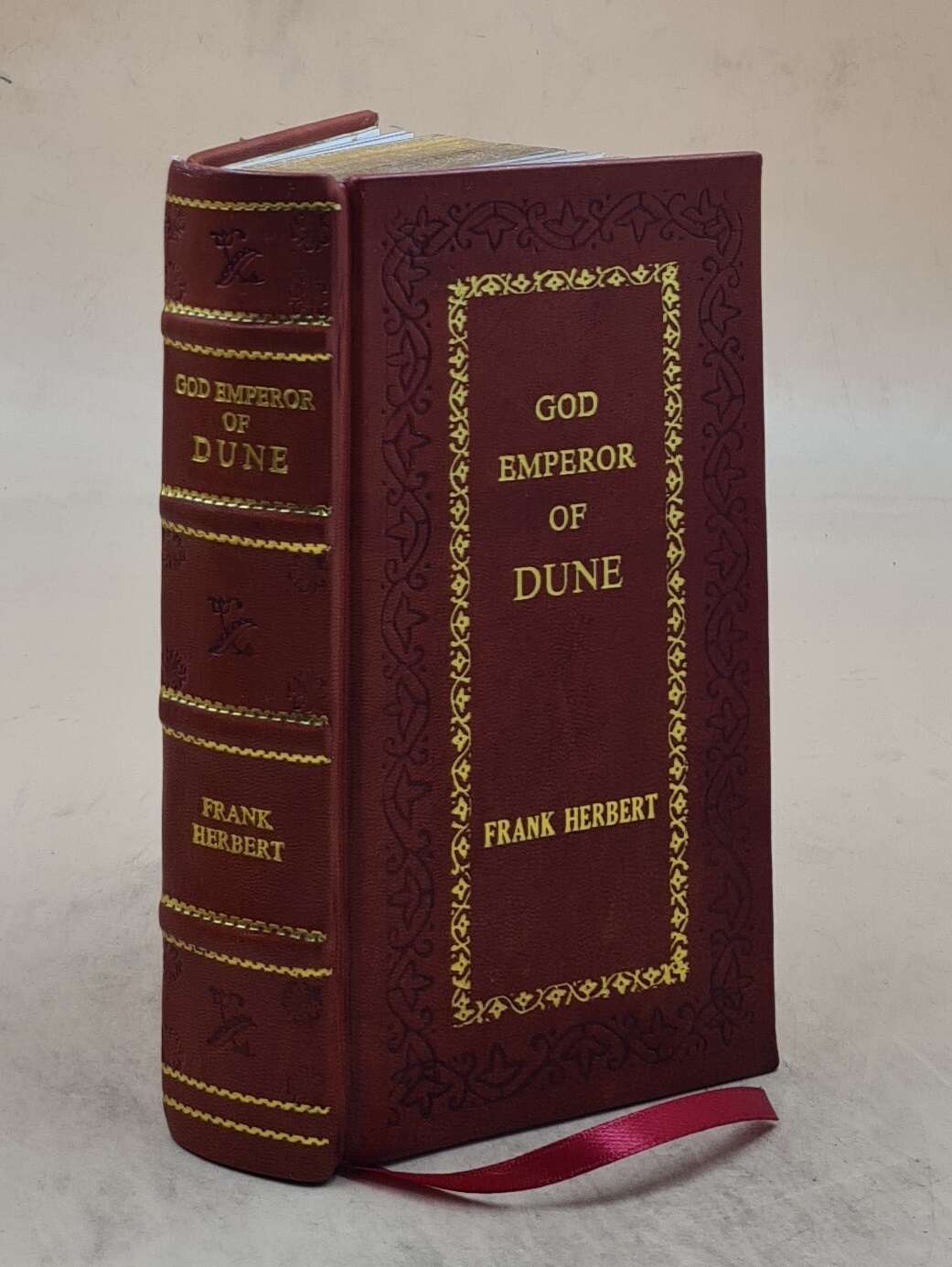 God Emperor Of Dune By Herbert, Frank [Premium Leather Bound]
