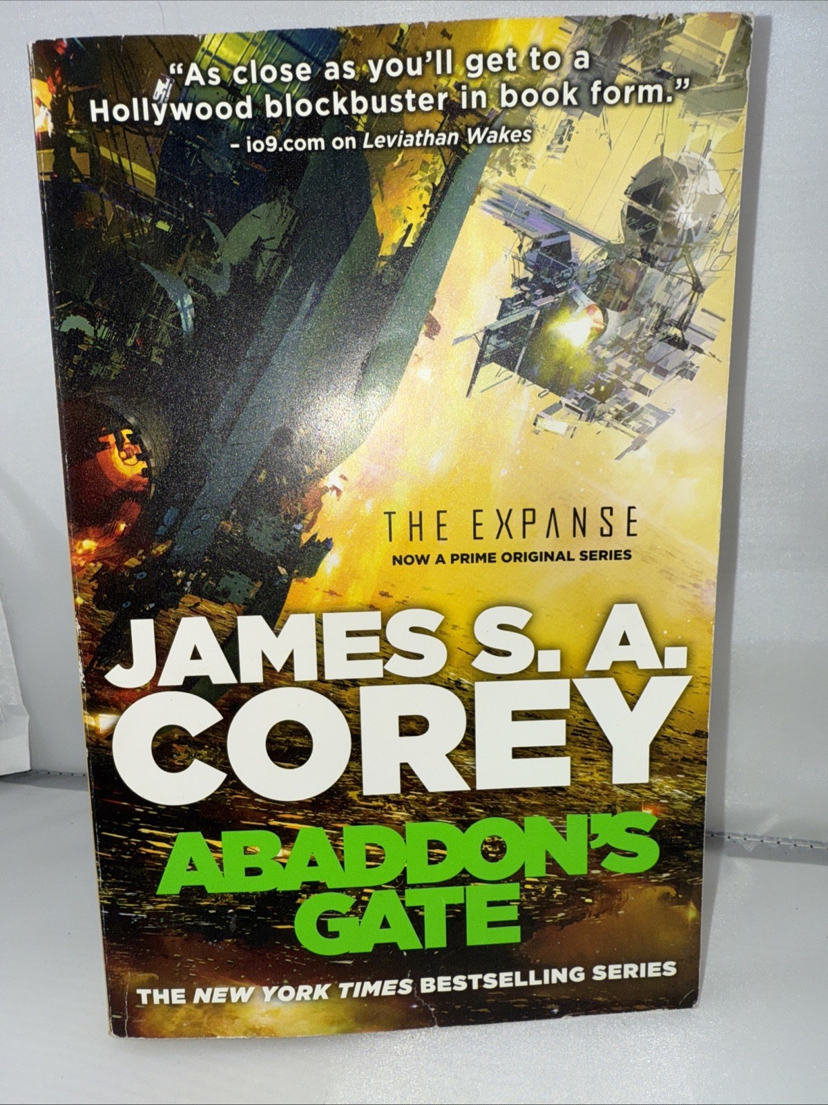 Abaddon’s Gate James S. A. Corey HCDJ 1st Edition 2nd Printing Expanse Book 3