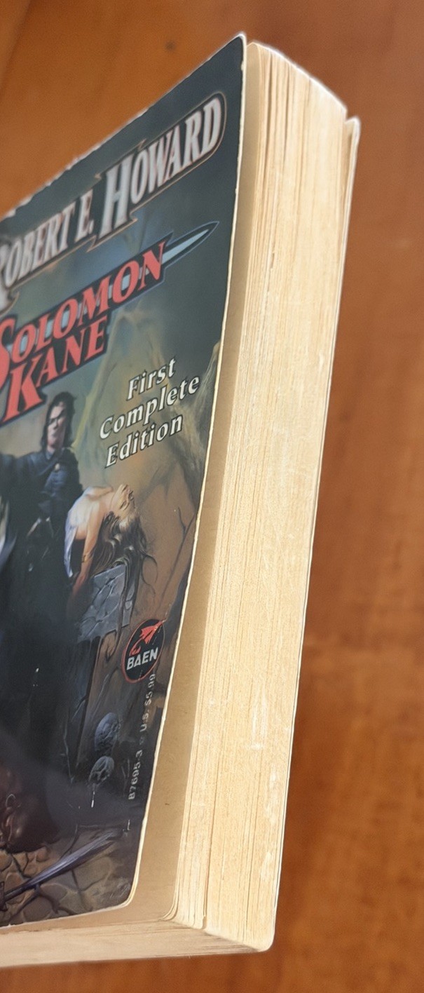 Solomon Kane First Complete Edition by Howard, Robert E. 1995 BAEN 1st Printing!