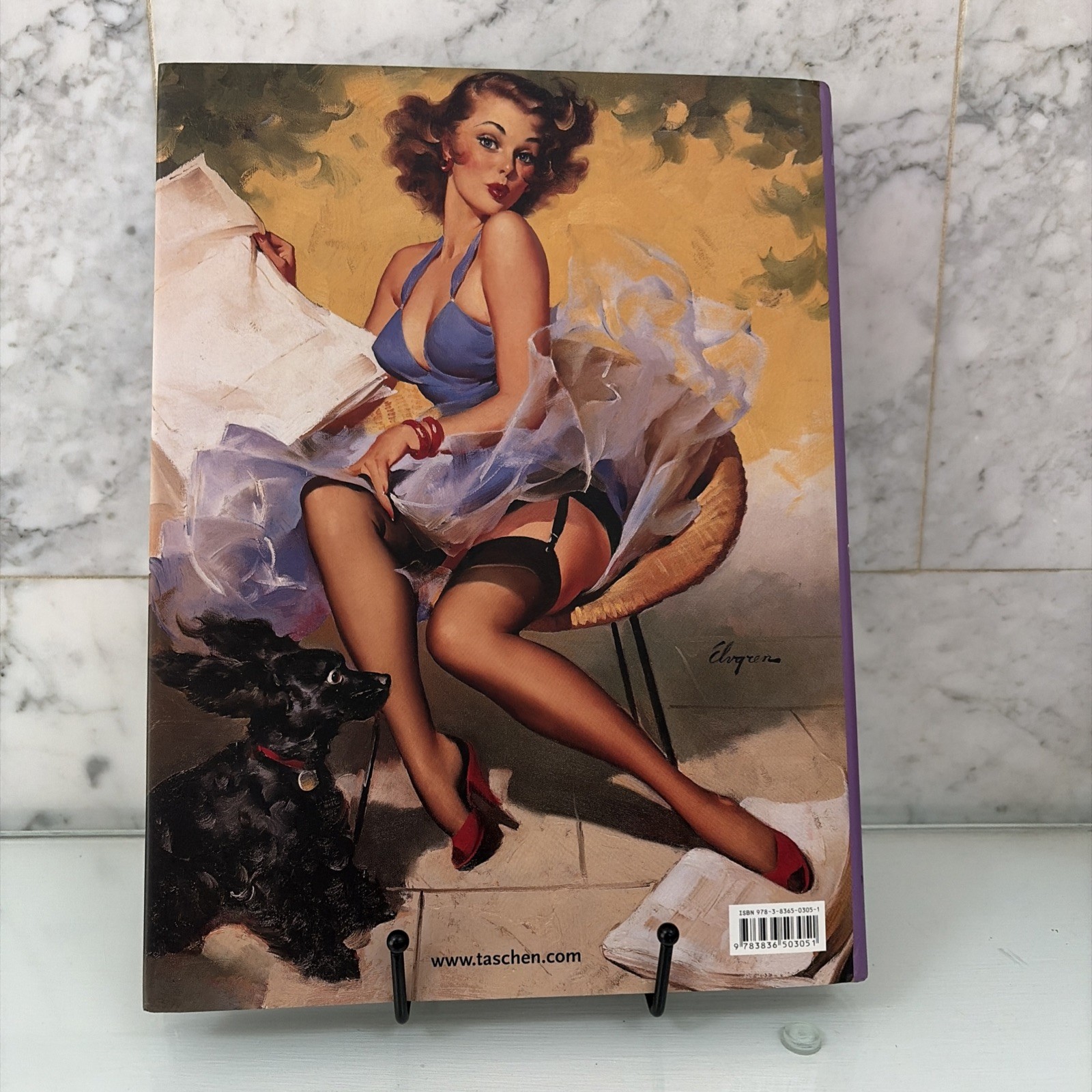 Taschen Gil Elvgren: 🔥The Complete Pin-Ups Hardcover Coffee-Table Art Book; GR9