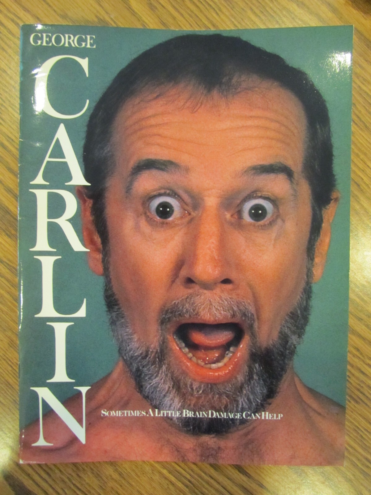 1984 Sometimes a Little Brain Damage Can Help by George Carlin (Trade Paperback)