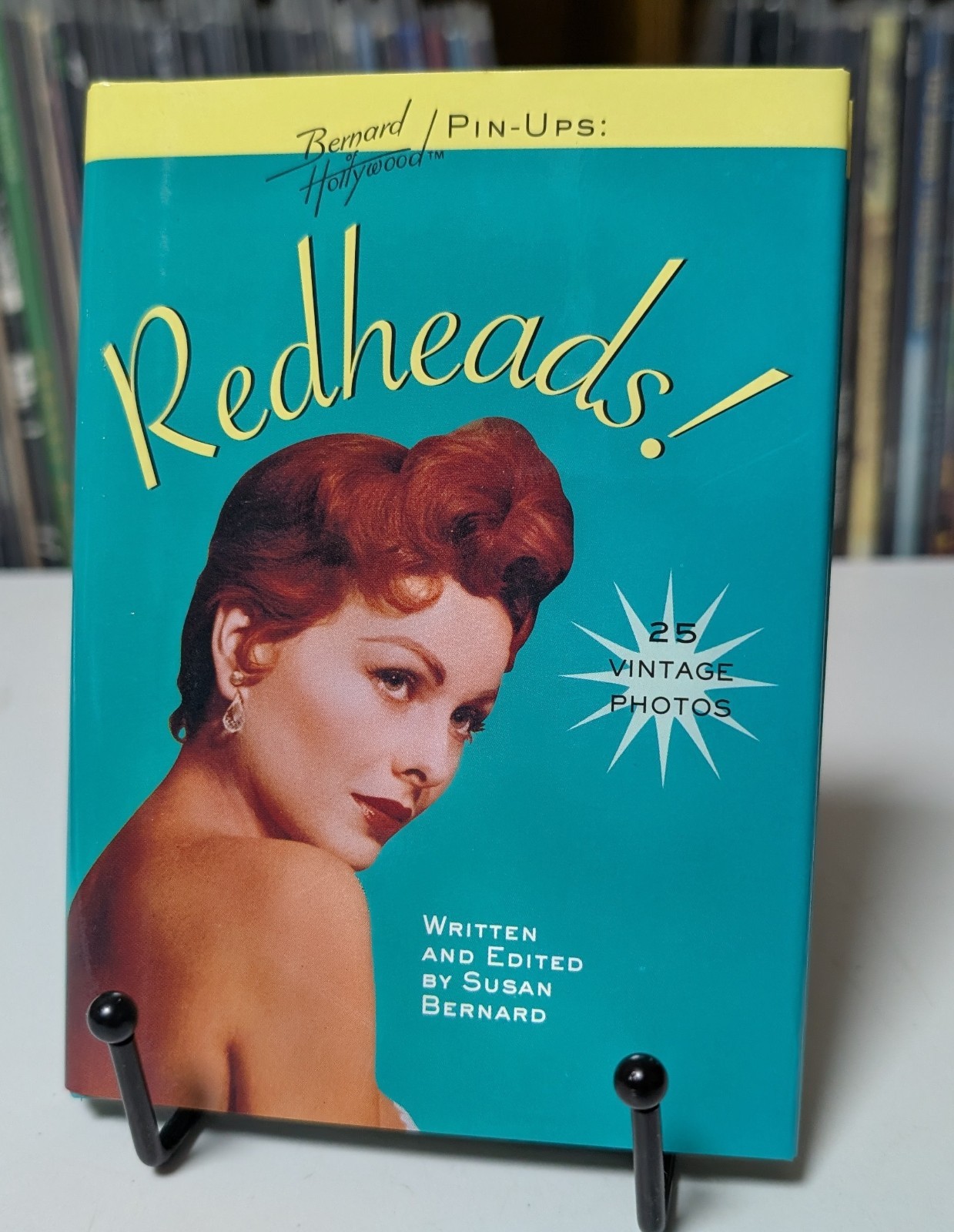 Bernard of Hollywood Pin-Ups : Redheads! 1995 HC Sexy Photos Gingers Vintage S3