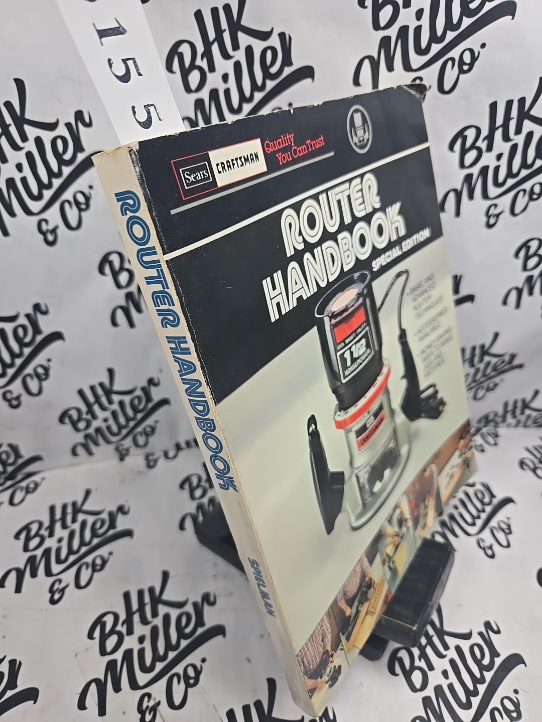 Router Handbook by Patrick Spielman Sears Craftsman Special Edition