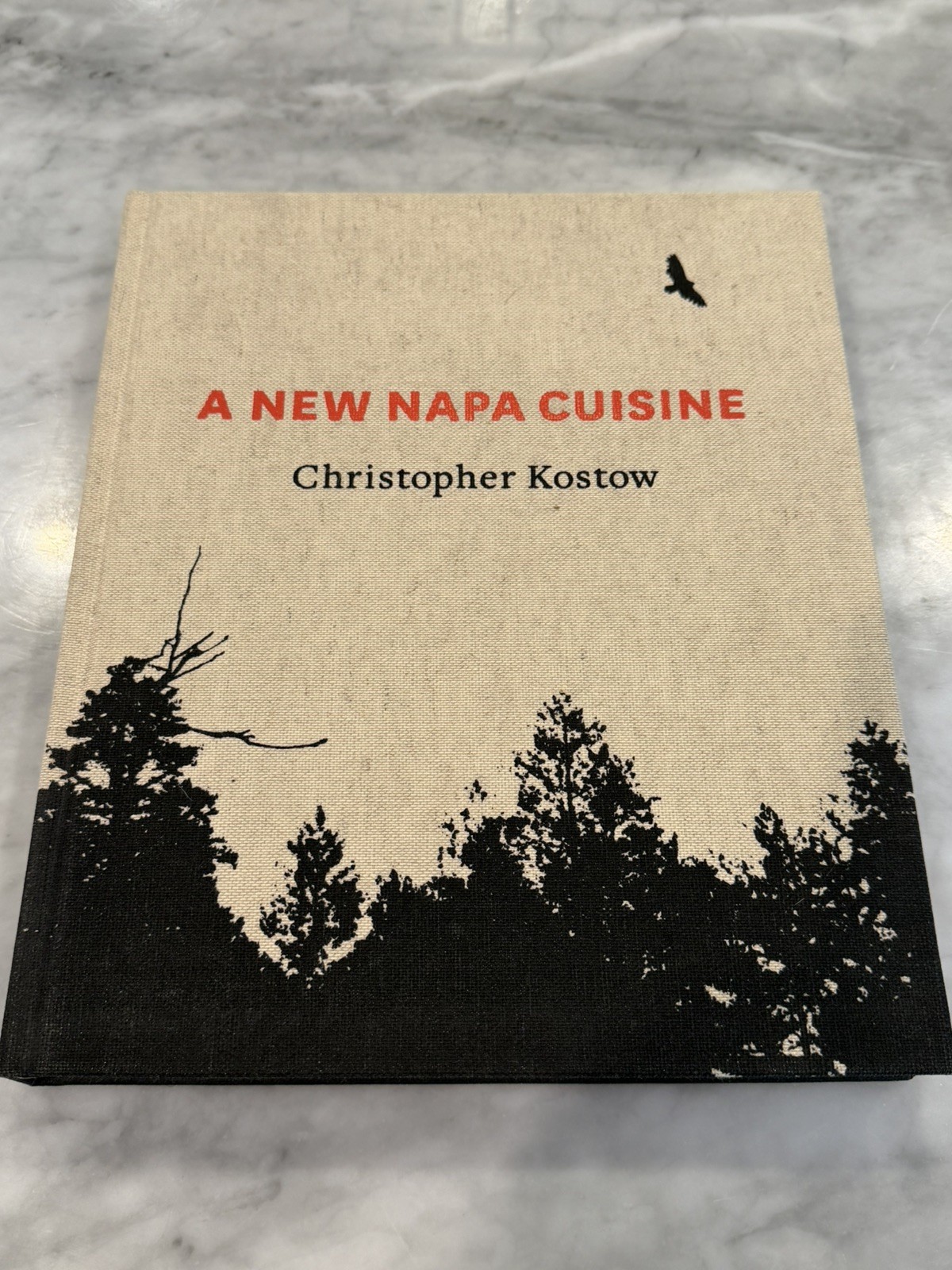 A New Napa Cuisine Cookbook by Christopher Kostow Signed 2014 First Edition