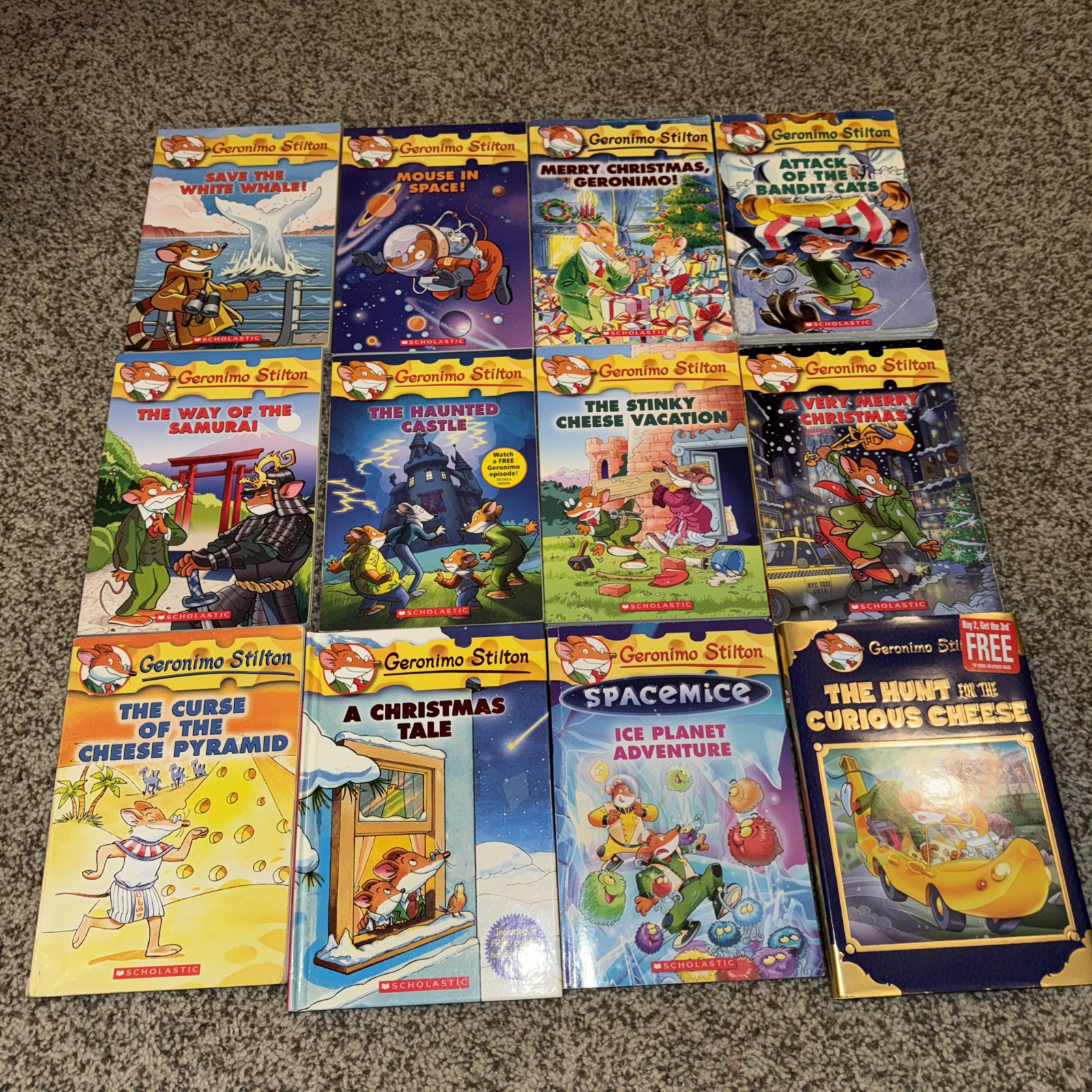 Geronimo Stilton Teen Chapter Books Lot of 9.