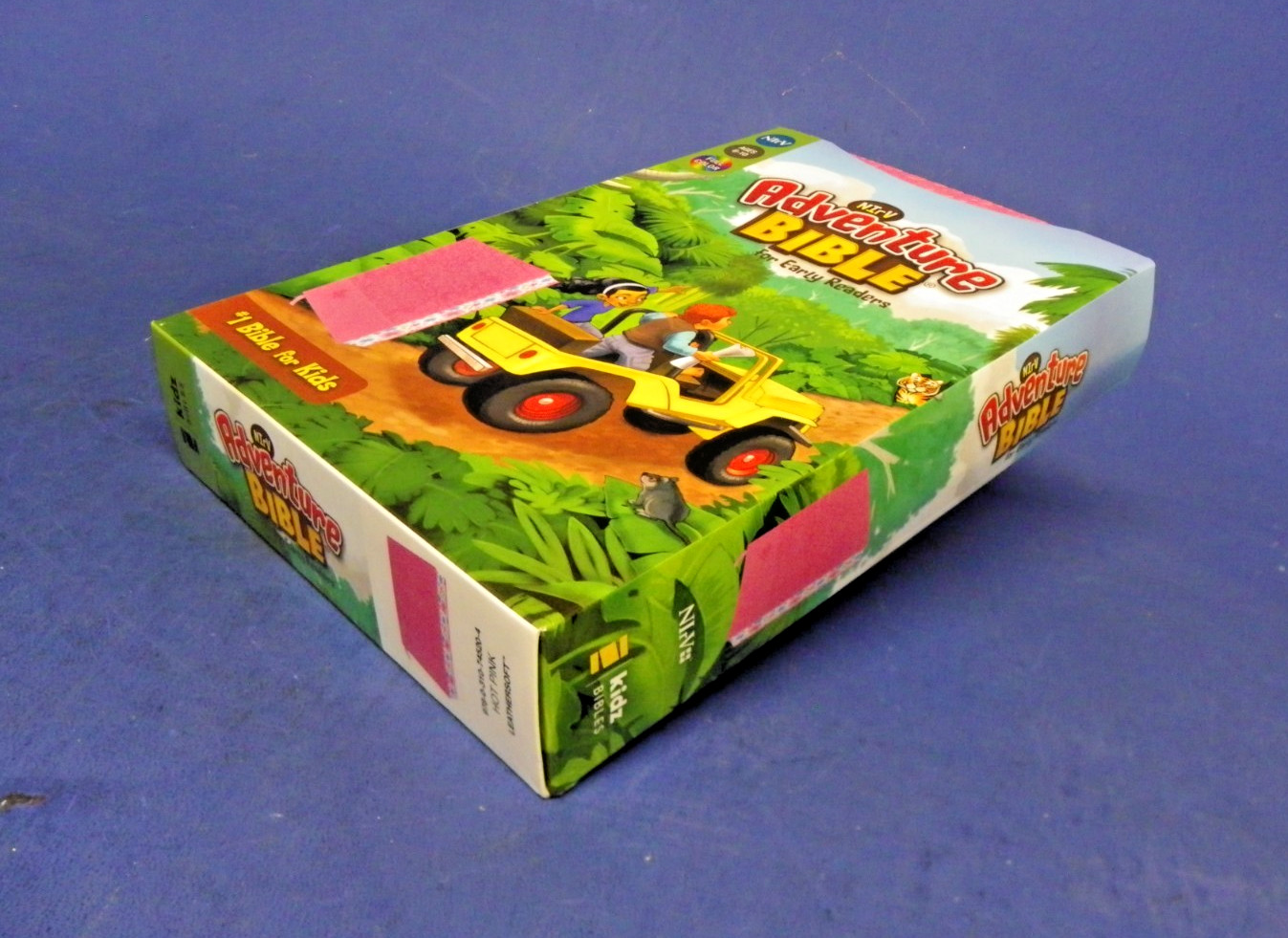 NIRV Adventure Bible for Early Readers by ZonderKidz Leathersoft Hot Pink NEW