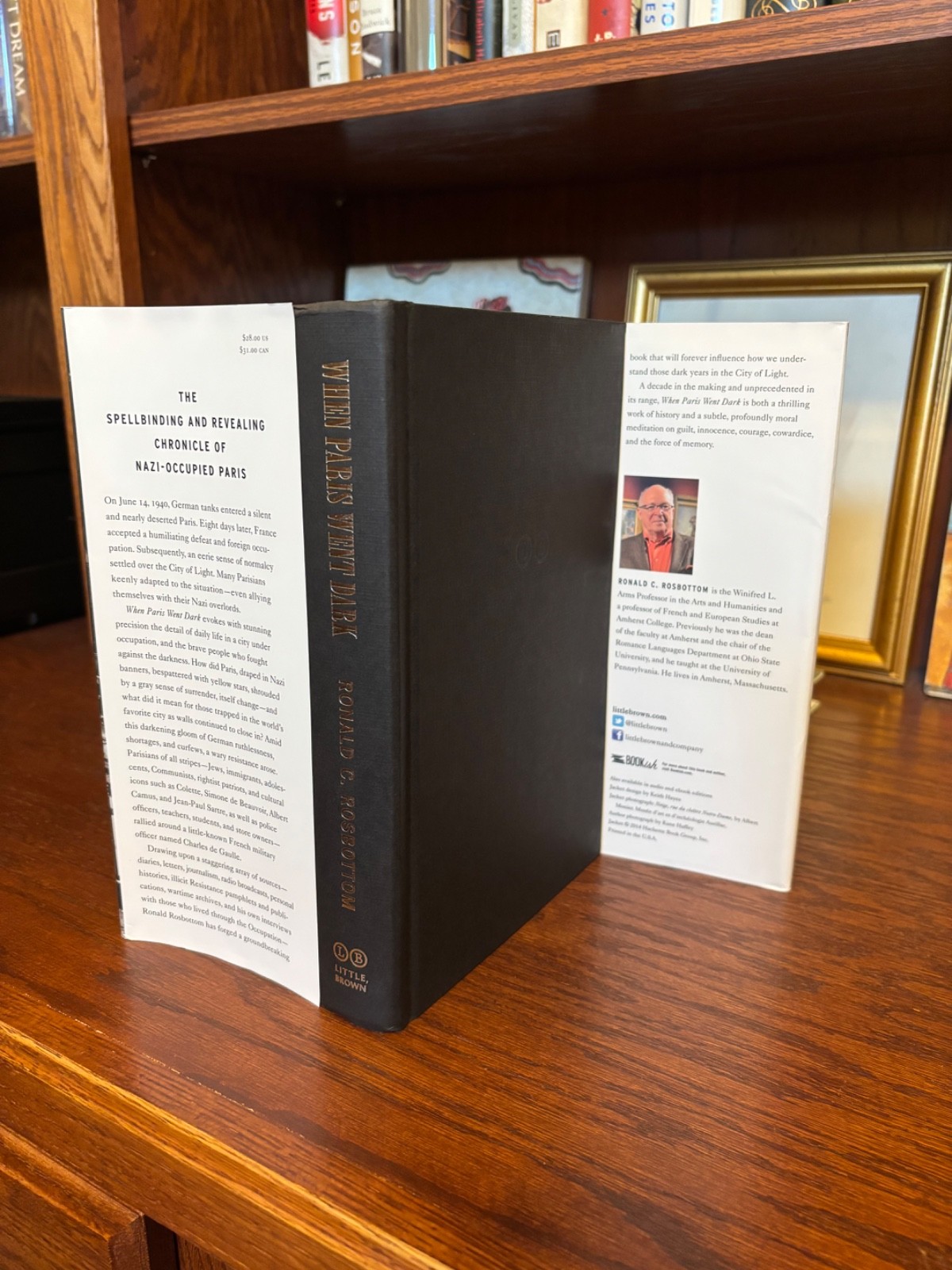 When Paris Went Dark. Ronald Rosbottom. 1st HC Ptg. LB 2014. Fine Unread