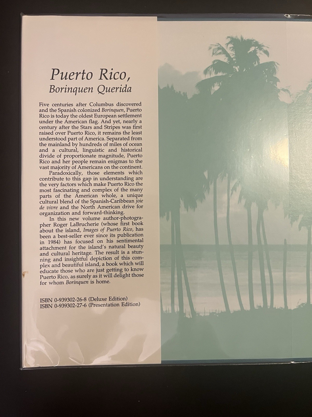 ‘Puerto Rico: Borinquen Querida’ LaBrucherie (1992 HC DJ) FREE BOXED SHIPPING!