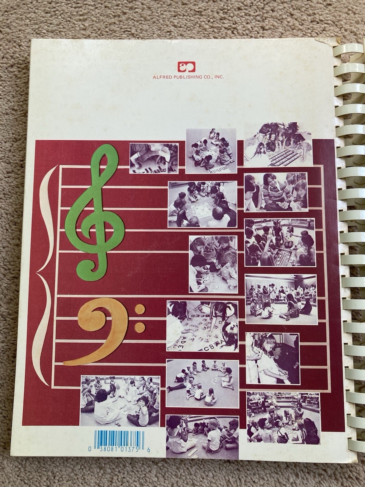 No H in Snake : Music Theory for Children, Comb Bound Book by Michiko Yurko