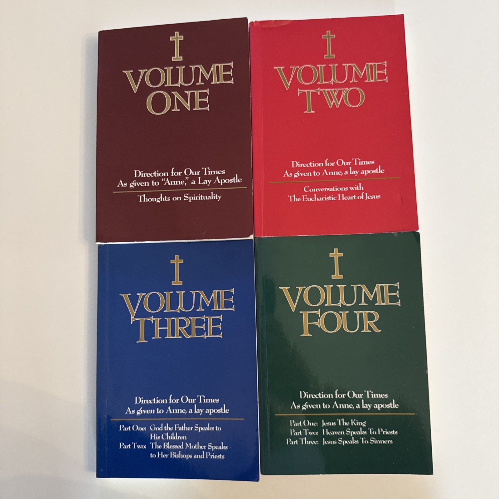 Direction for Our Times As given to Anne, a Lay Apostle Volumes 1 – 4