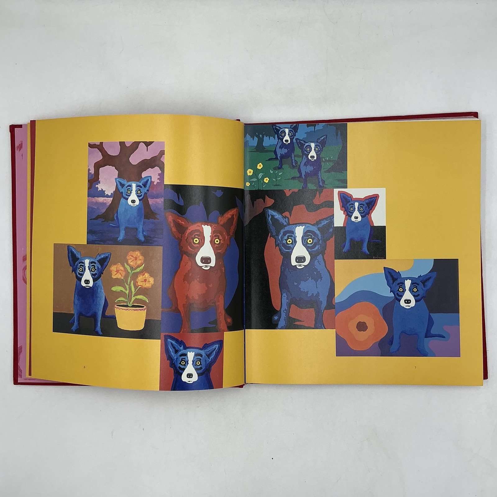 Blue Dog Love George & Wendy Rodrigue Stewart Tabori Chang HC 2001 Illus Art