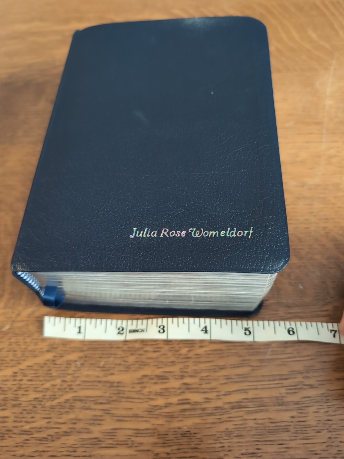 LDS Quad Scriptures Bible Book Of Mormon Blue 2012 Clean w/Tabs
