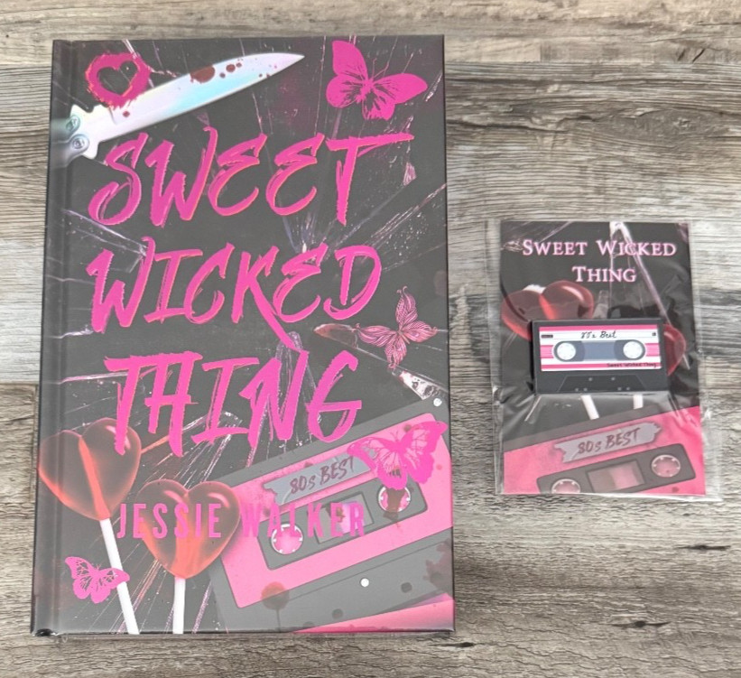 SIGNED His Obsession SWEET WICKED THING Jessie Walker ROMANCE CARTEL + Pin