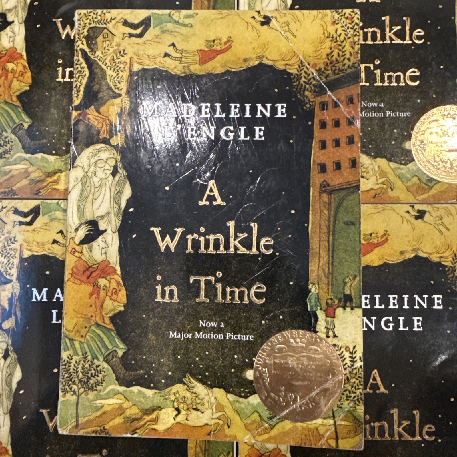 Lot of 6 A Wrinkle in Time (Time Quintet) – Paperback By Madeleine L’Engle -GOOD