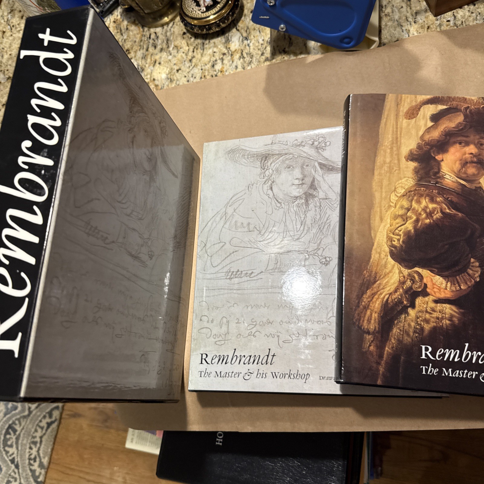 Rembrandt – The Master & His Workshop, Yale Uni Press, two book set in slipcase