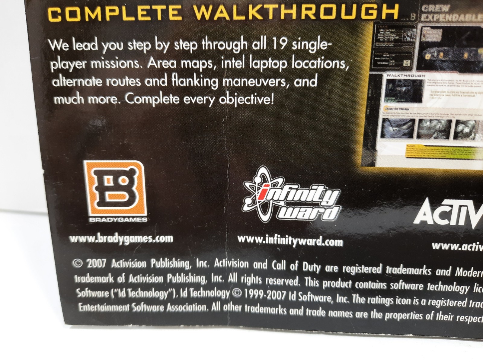 Call of Duty 4 Modern Warfare Official Strategy Guide Brady