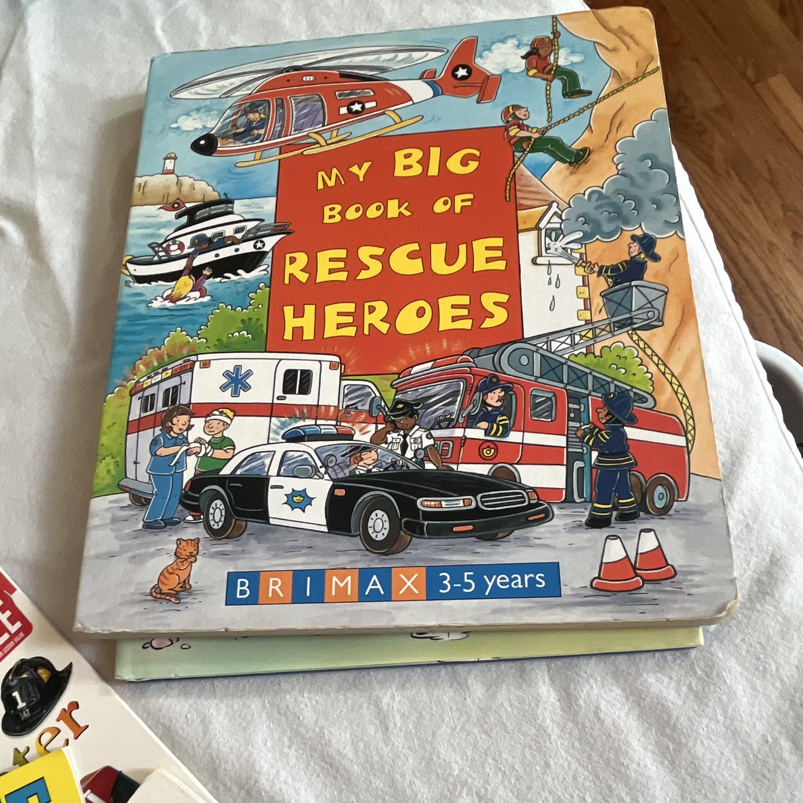 Firefighter & Fire Engine Picture Book Lot Illustrated