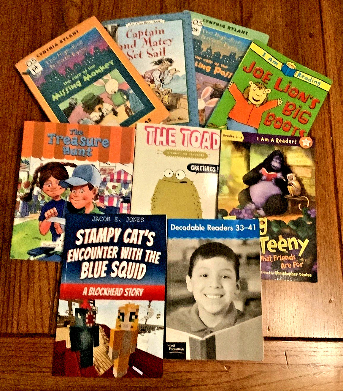 I Can Read Lot of 9 Books 3 HC DJ & 6 SC 2000-2018 Mixed Authors & Publishers Gd