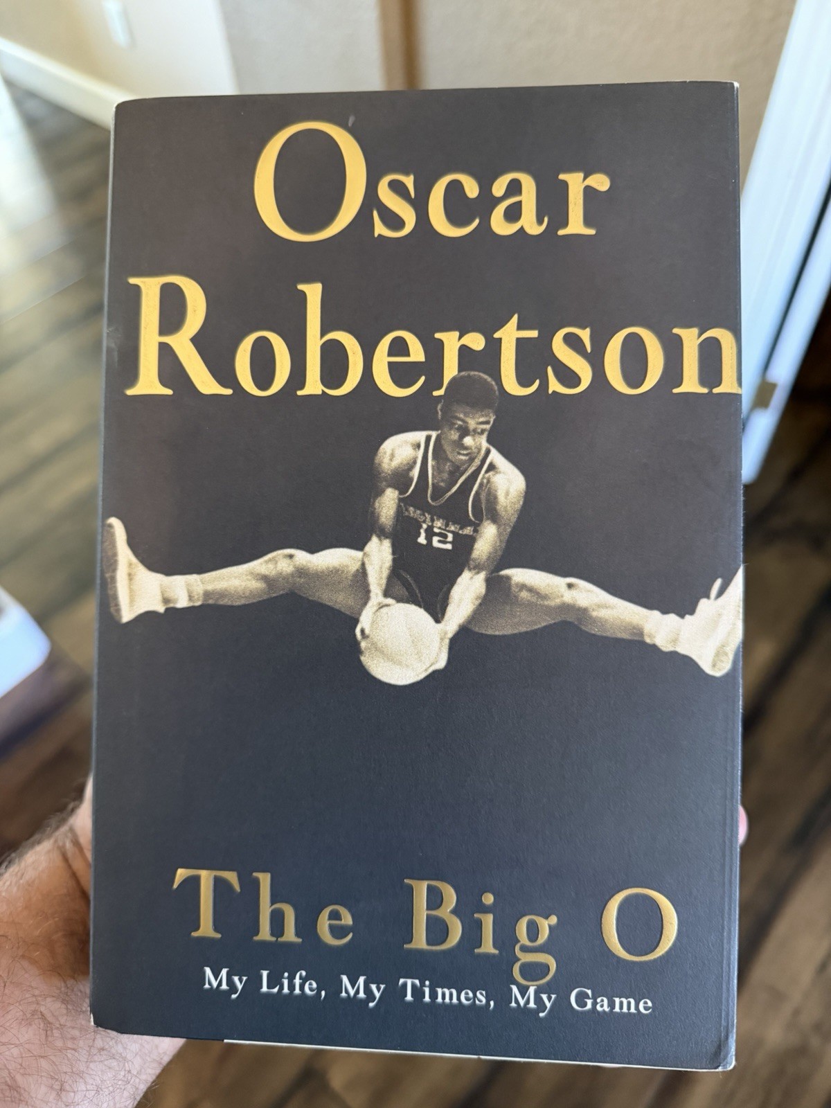 Oscar Robertson-The Big O, My Life My Times My Game signed book, *read* Auto