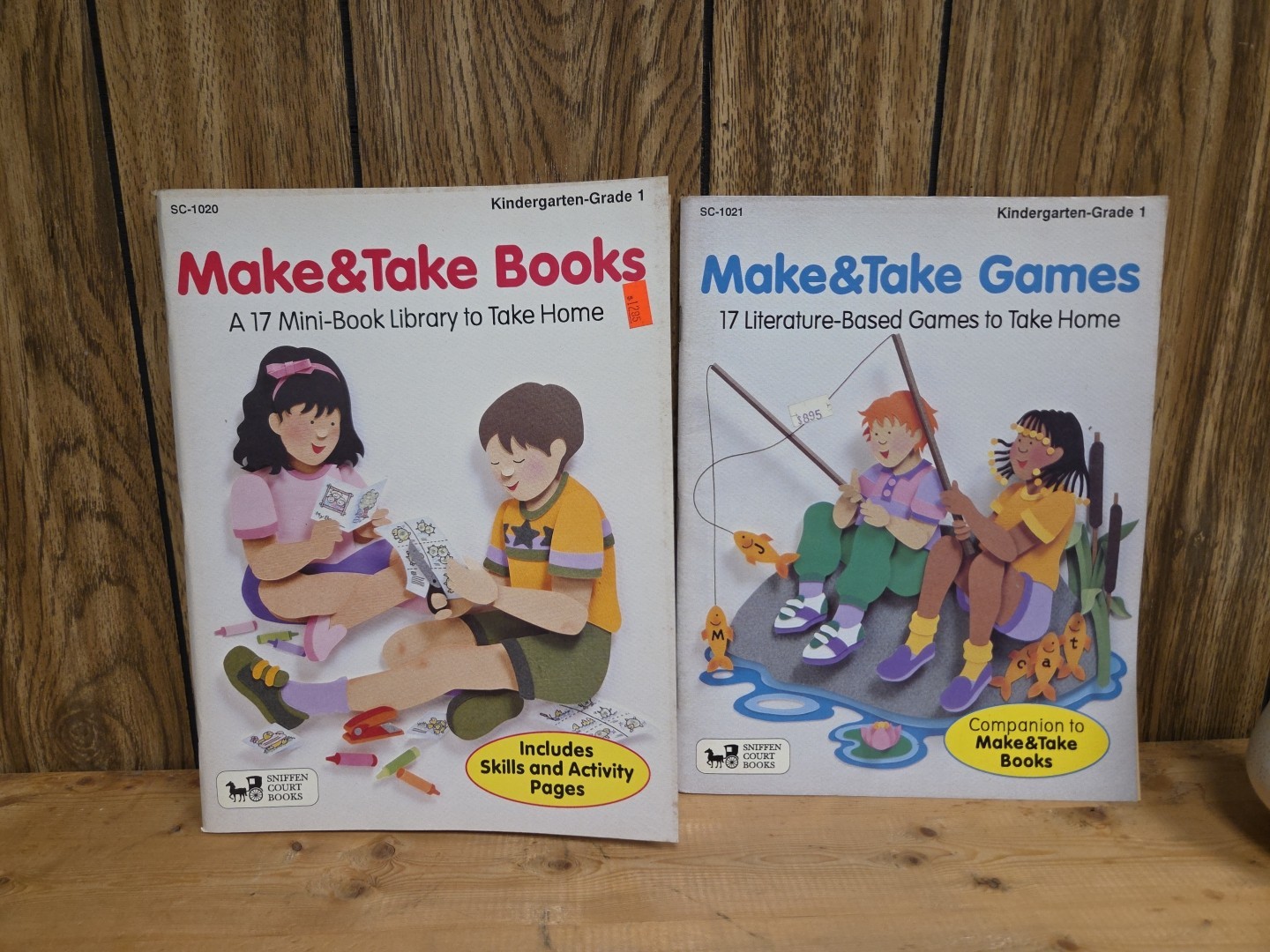 MAKE & TAKE BOOKS And GAMES By Craig Boultinghouse 1992 Paperback UNUSED