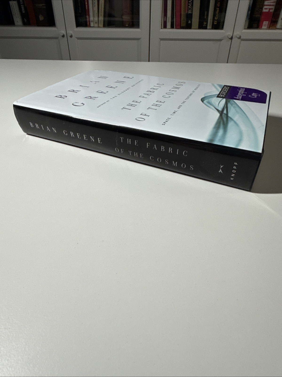 Fabric of the Cosmos By Brian Greene 2004 Signed First Edition HC/DJ