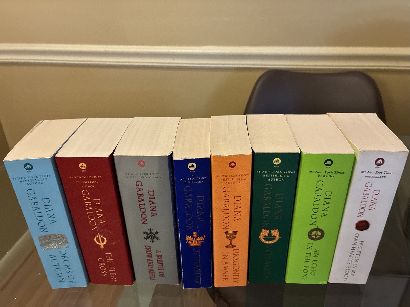 Diana Gabaldon Outlander Complete Series 1,2,3,4,5,6,7,8 *NICE*SET In Order 1-8