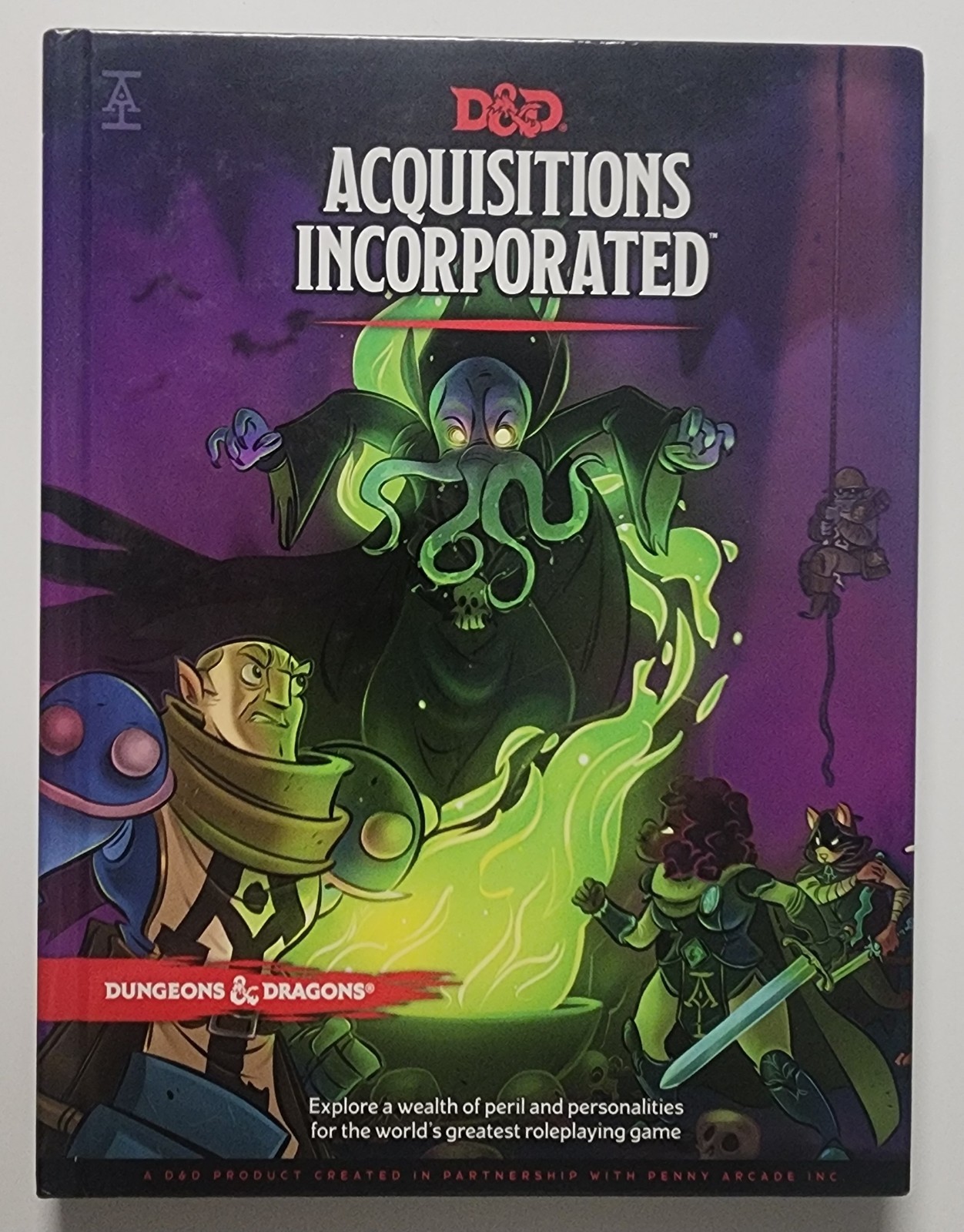 Dungeons & Dragons Acquisitions Incorporated D&D Campaign Access Hardcover New!