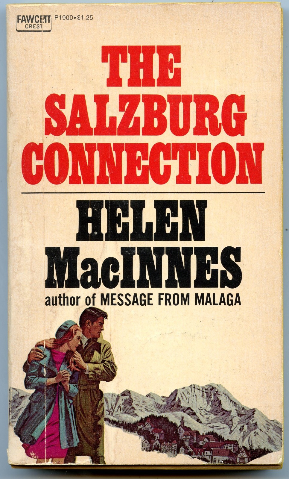 The Salzburg Connection by Helen MacInnes 1969 Paperback Book – GB3521-Box 30