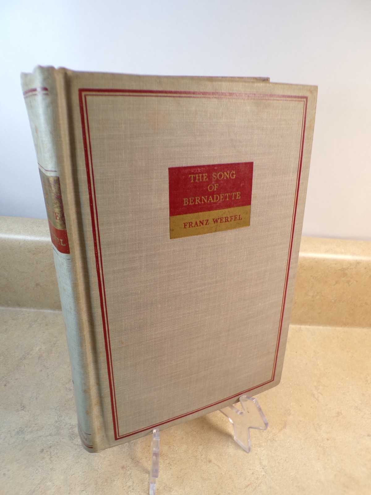 The Song of Bernadette Franz Werfel 1942 Hardcover English