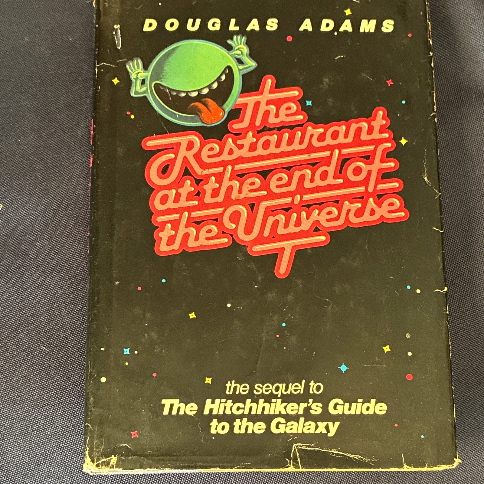 Douglas Adams Restaurant at the End of the Universe Hitchhiker’s HC DJ 1980 BCE