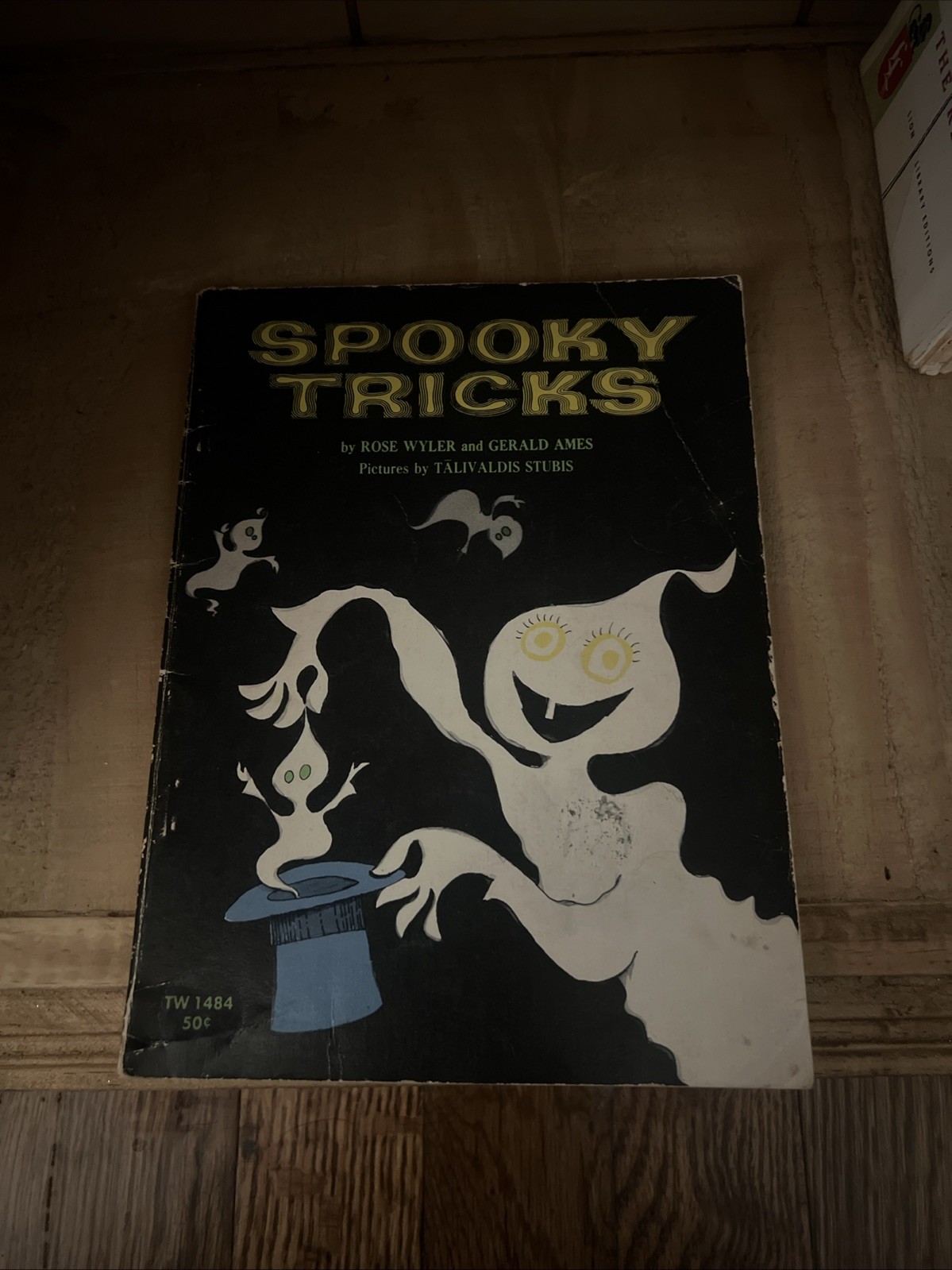 Spooky Tricks By Rose Wyler & Gerald Ames 1968 Childrens Picture Book Paperback