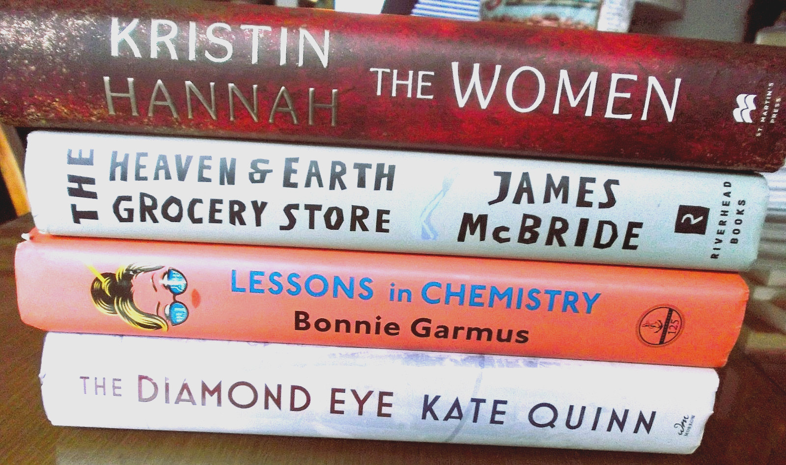 4 BESTSELLER Bk Lot ~ALL HC~ THE WOMEN Kristin Hannah DIAMOND EYE HEAVEN & EARTH