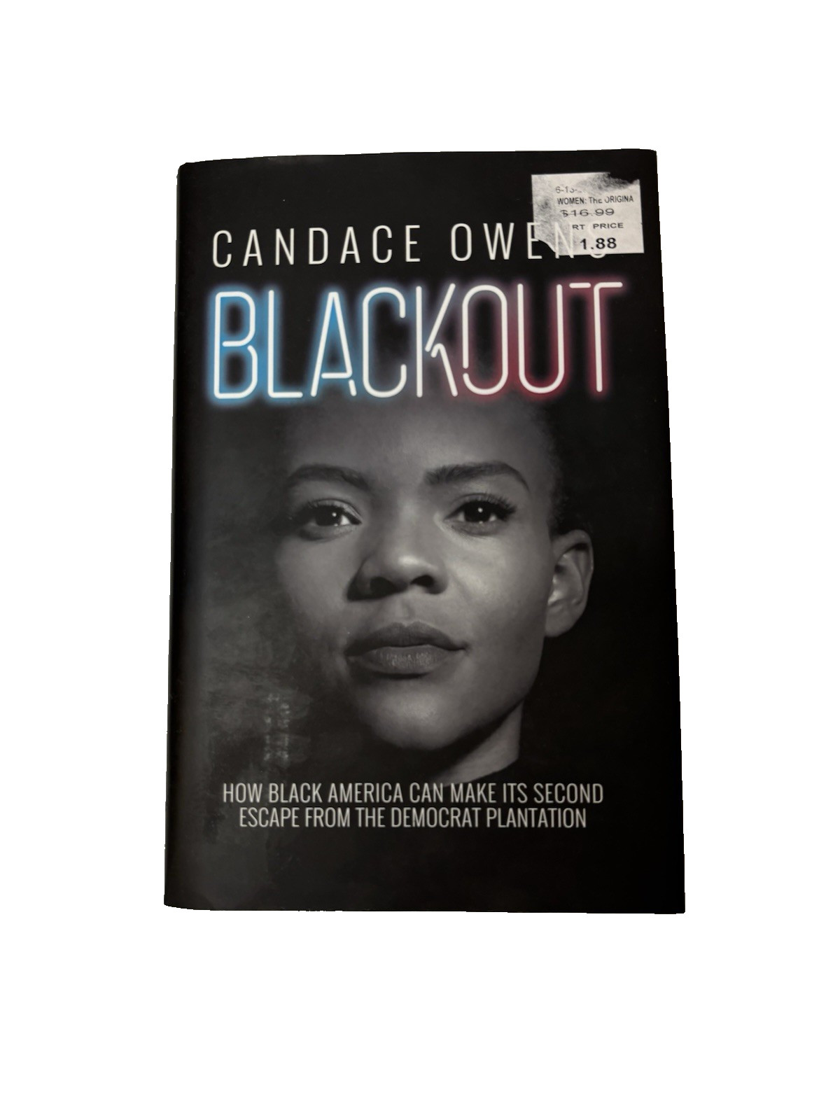Blackout by Candace Owens Book Hardback Cover Dust Jacket 2020