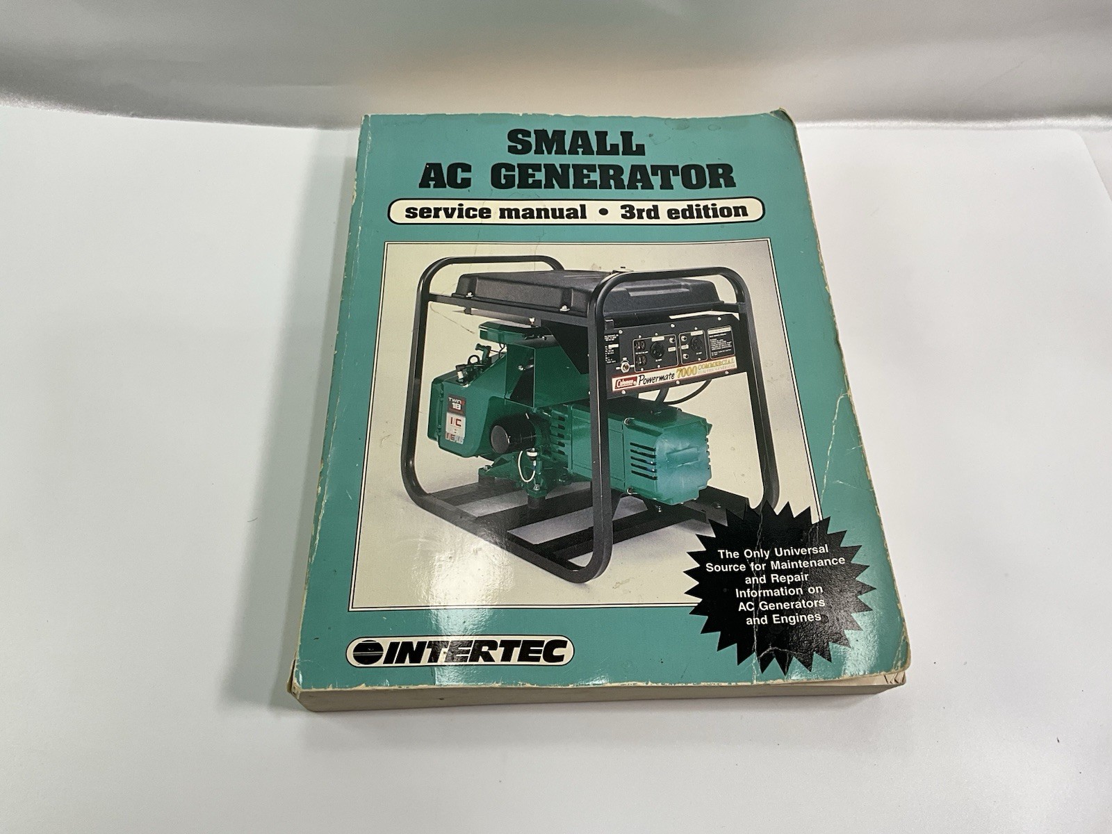 Intertec Small AC Generator Service Manual 3rd Edition Generator Repair Guide