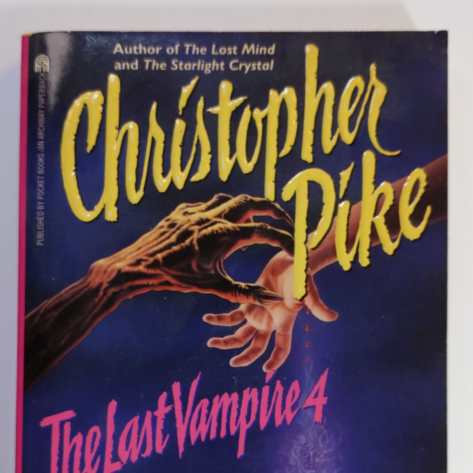 Christopher Pike The Last Vampire 4 PB YA Vampire Fiction Pocket Books