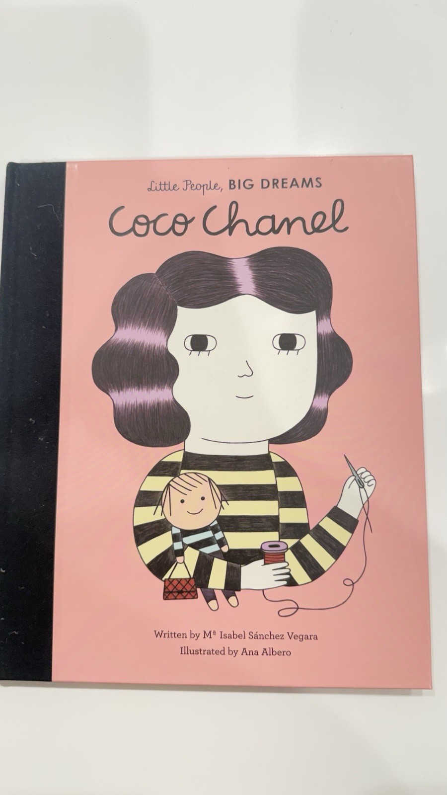 Little People Big Dreams Coco Chanel Hardcover by Sanchez Vegara Ages 4-8 Albero