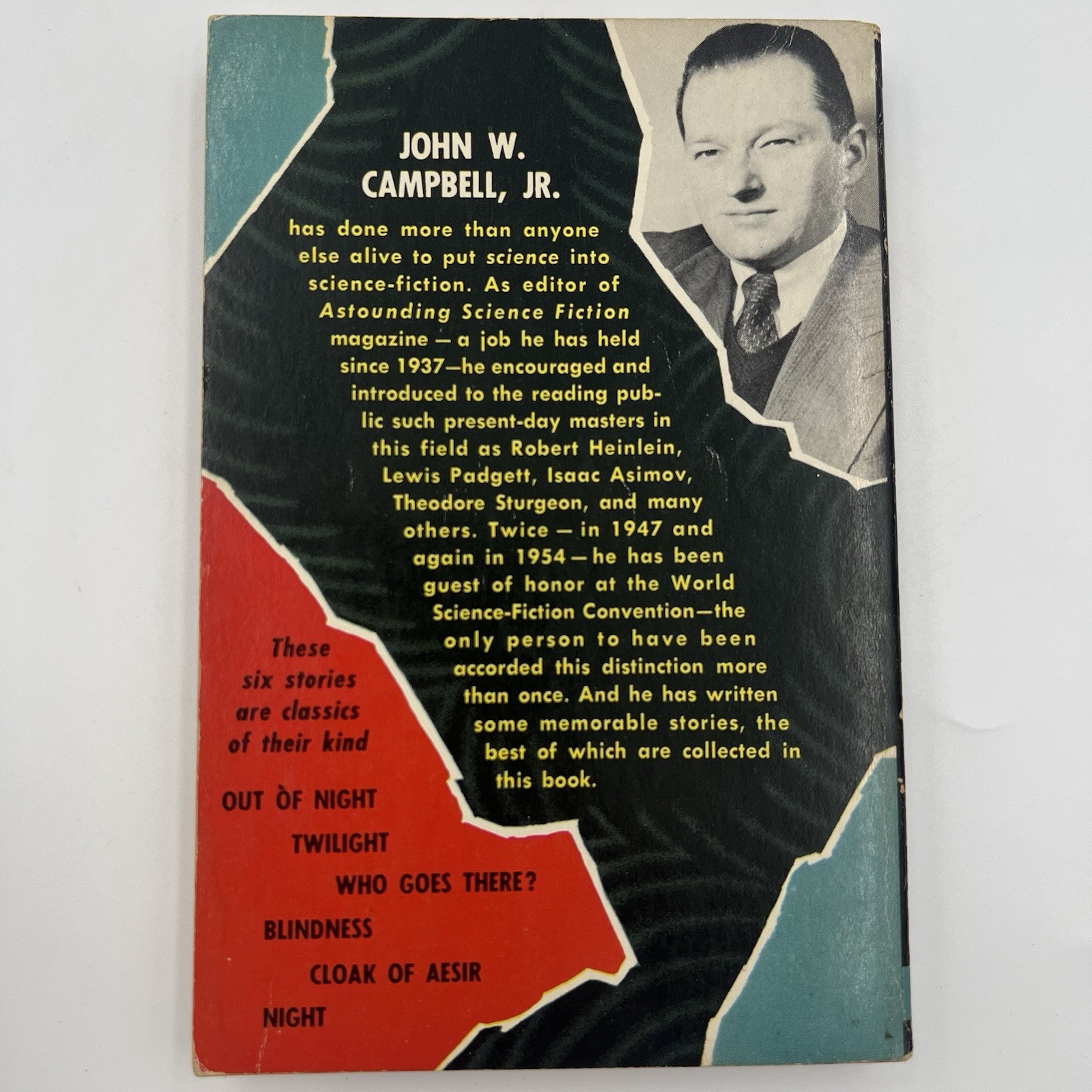 WHO GOES THERE? by John W. Campbell Jr. Dell D150 1955 (The Thing) PB 1st