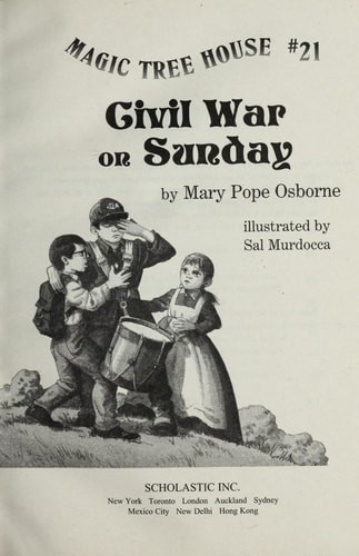 Civil War on Sunday (Magic Tree House #21) by Osborne, Mary Pope, Acceptable Boo