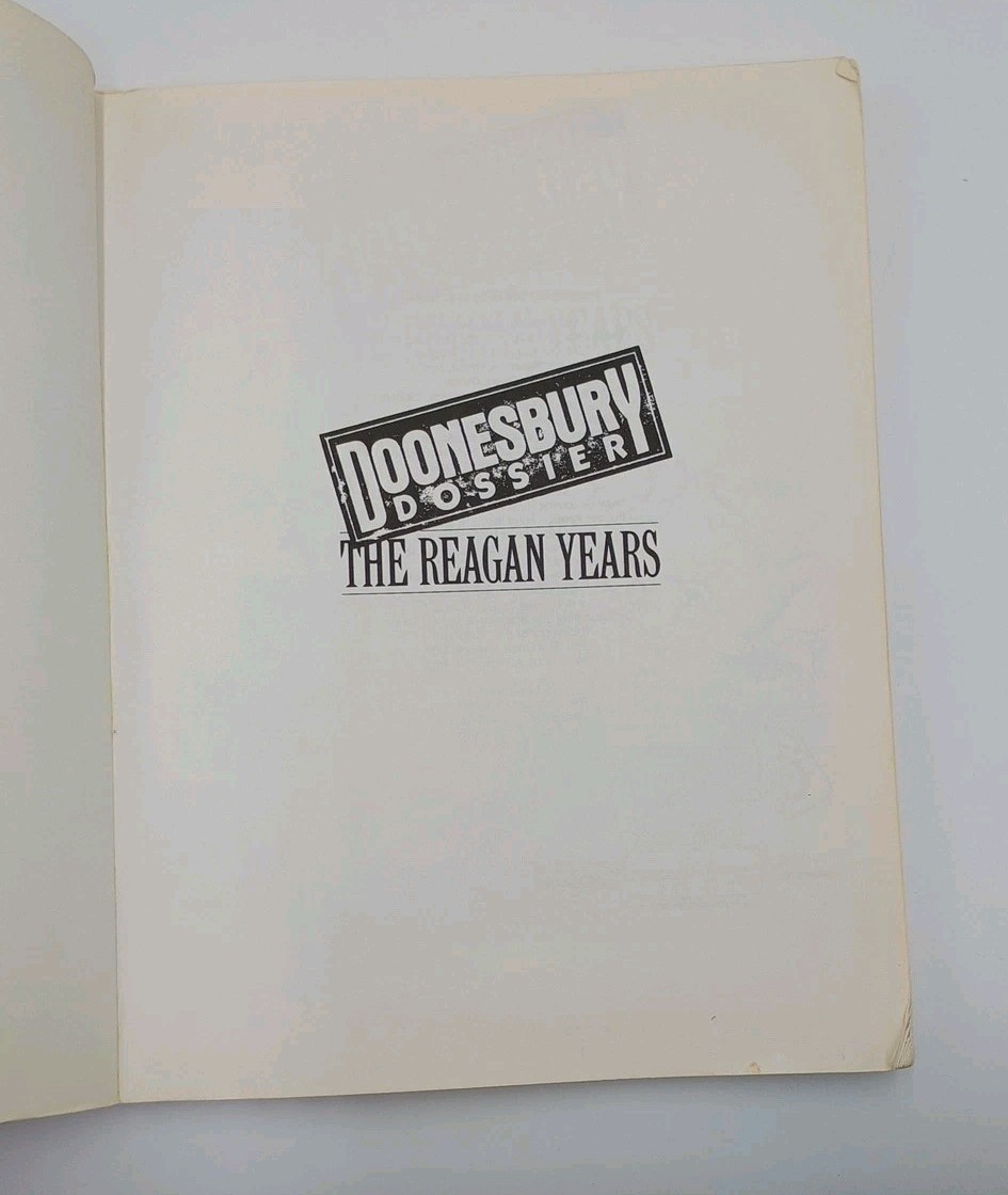 Lot Of 3 Doonesbury Books G.B. Trudeau Portable Doonesbury Planet Doonesbury