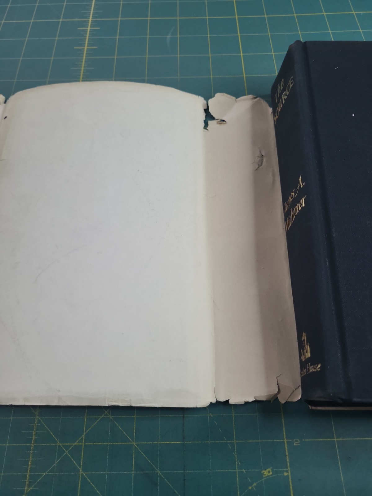 “The Source” by James A. Michener (1965, HC w/ Dust Jacket)
