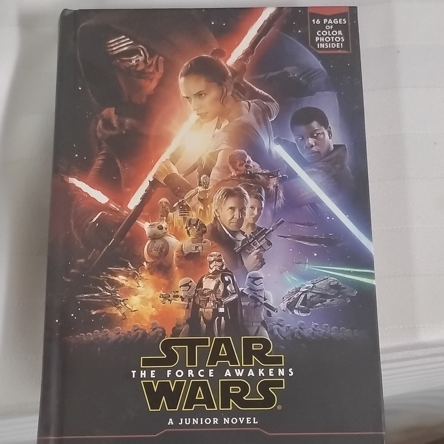 Disney Lucasfilm Press Star Wars The Force Awakens Junior Novel HC Illus 2015