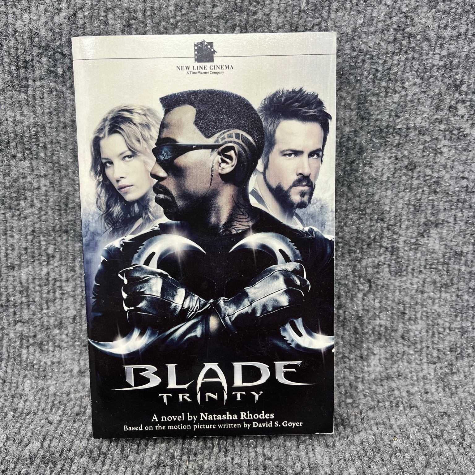 Blade Trinity Natasha Rhodes 2004 Movie Tie-in Vampire Action Black Flame