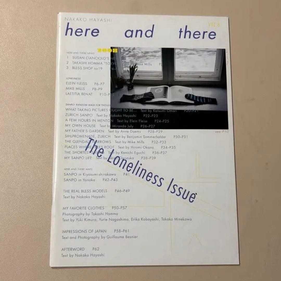 Here and There Vol.8 Magazine 2008 Good Condition Art Design Music