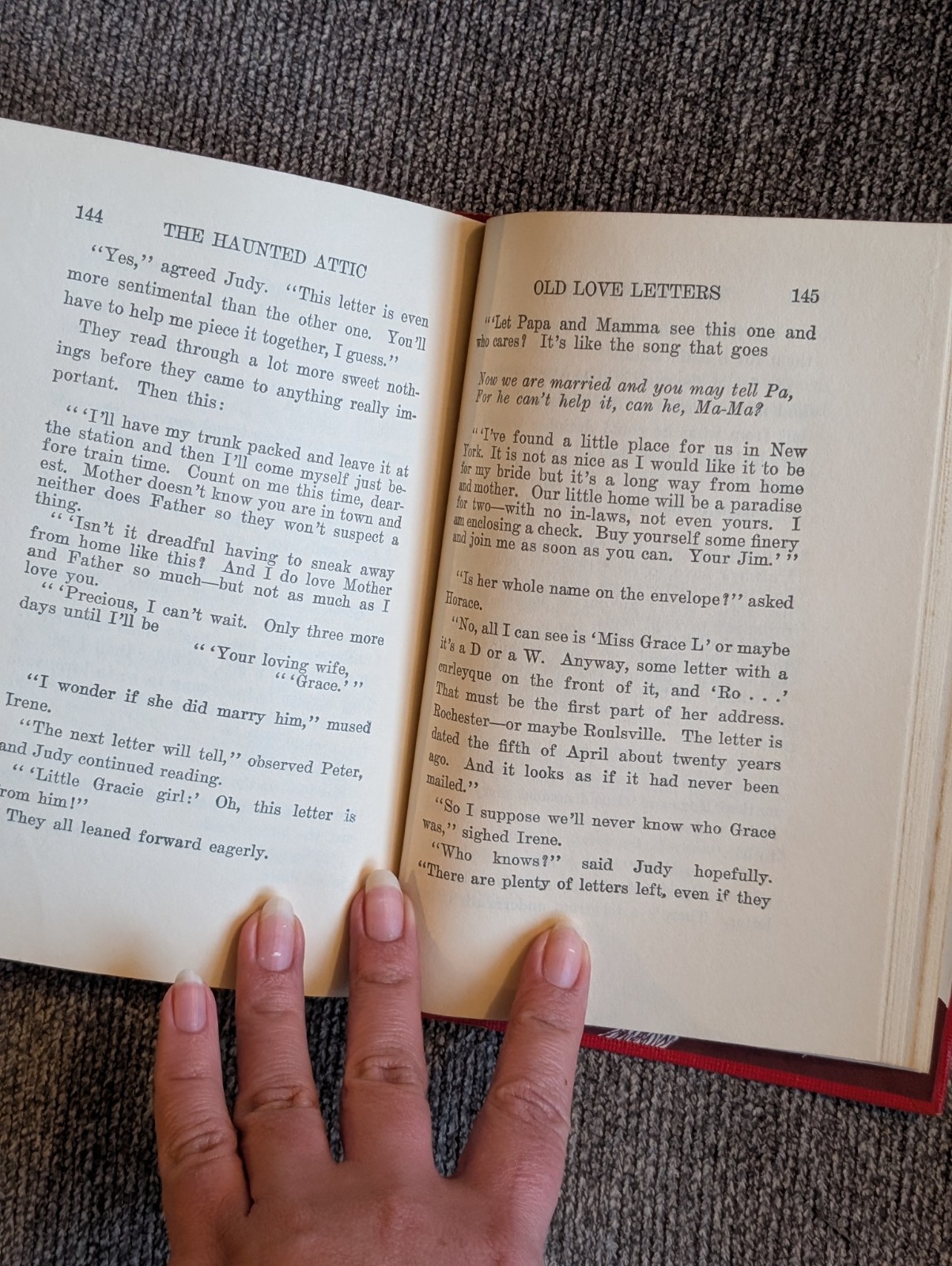 The Haunted Attic by Margaret Sutton H. C. 1932 Judy Bolton Mystery