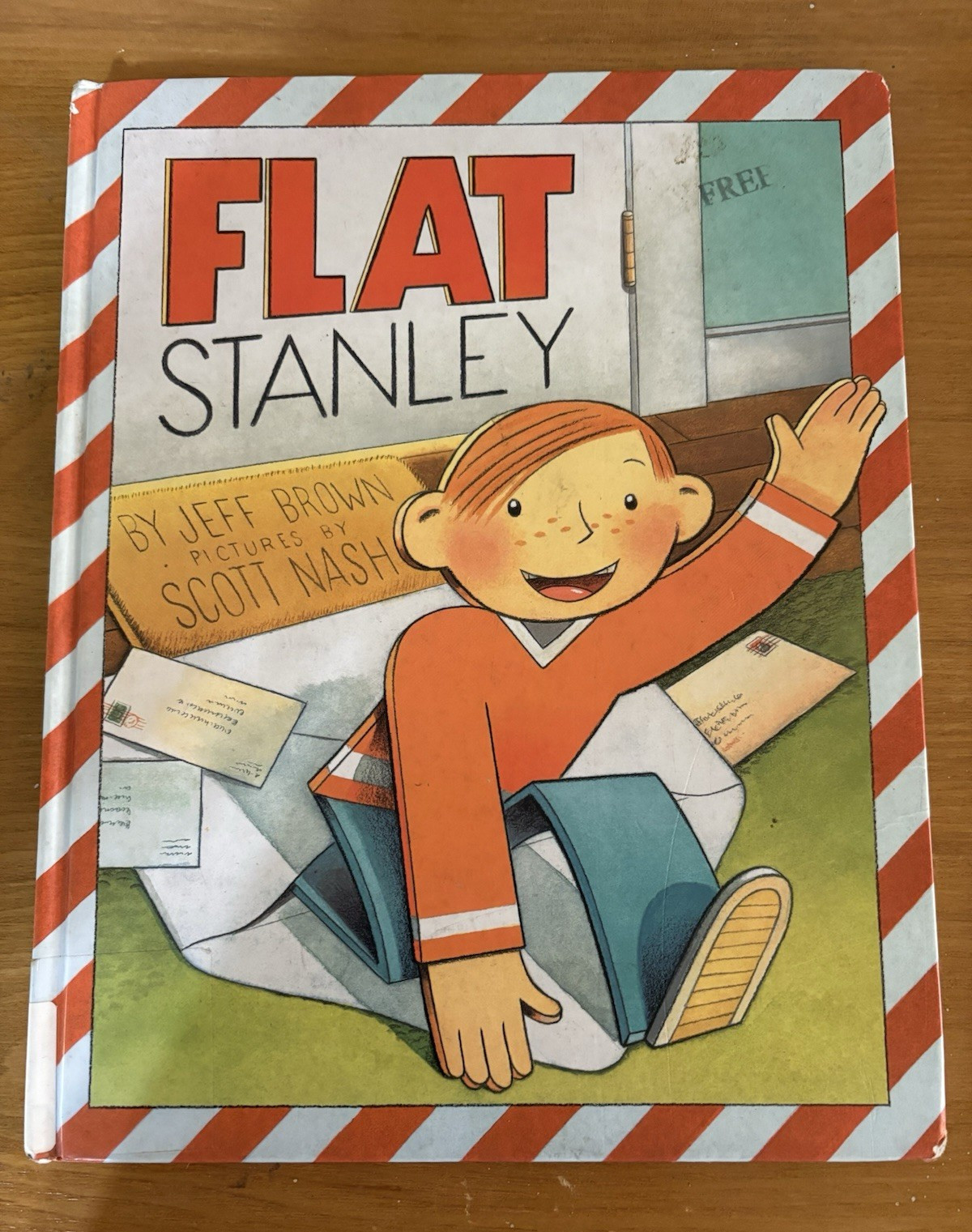 Flat Stanley Ser. Hardcover Picture Book by Jeff Brown Illustrated Scott Nash